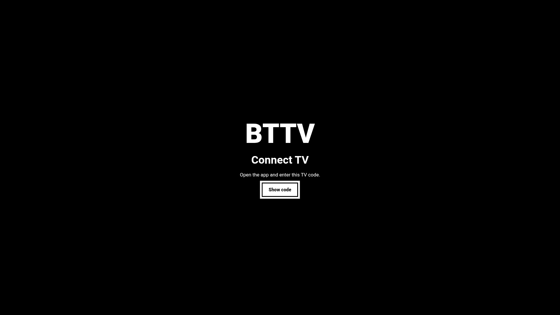 Bambi Trainer TV connect screen